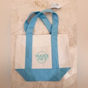 Trader Joes Mini Canvas Tote Bag - Limited Edition!